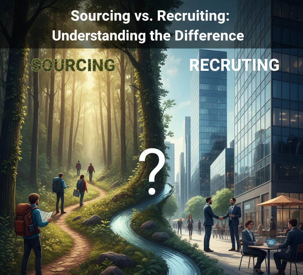 Sourcing vs. Recruiting: Understanding the Difference
